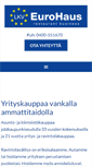 Mobile Screenshot of eurohauslkv.fi
